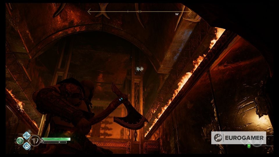 God of War The Black Rune, Tyr's Vault Water Puzzle solution